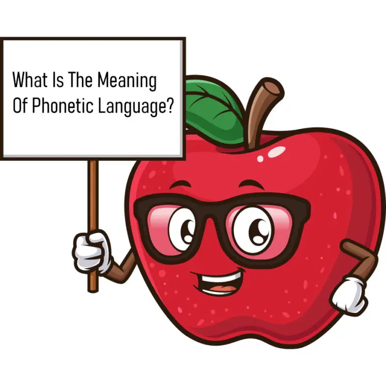 What Is A Phonetic Language Meaning